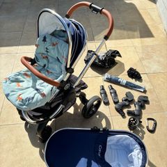 ICandy Peach Travel System - Navy & Tan