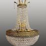 20th Century French Empire Style Chandelier Image 5
