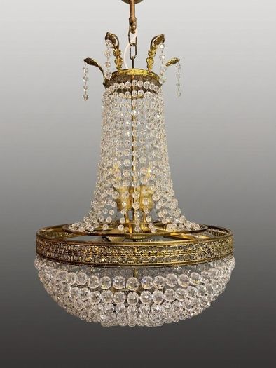 20th Century French Empire Style Chandelier
