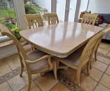 6 seater dining table