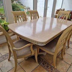 6 seater dining table