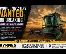 Combine Harvesters Wanted For Breaking