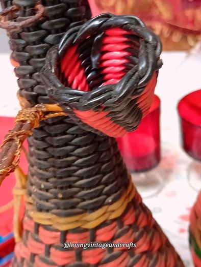French Scoubidou Wine Decanters