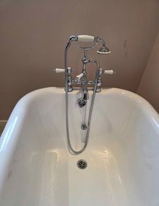 designer Victorian bath