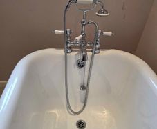 designer Victorian bath