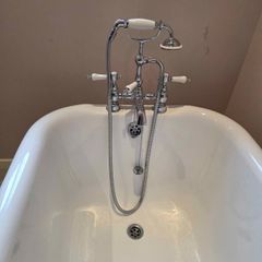 designer Victorian bath