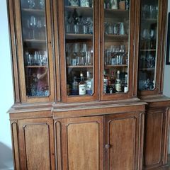 Antique Bar / Book Cabinet