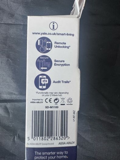 yale alarm lock zwave module