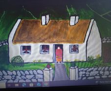 Painting  . "The Cottage"
