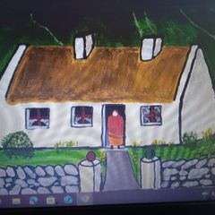 Painting  . "The Cottage"