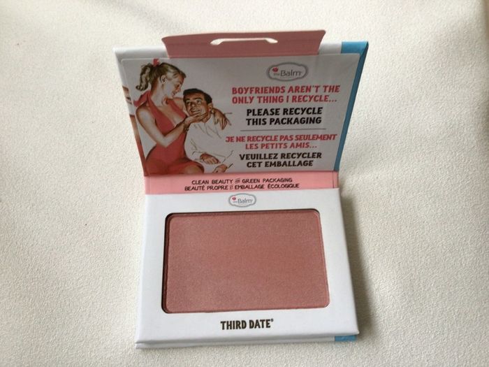 the Balm Third Date Blush