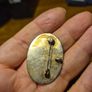 Vintage Oval Mother of Pearl Brooch Image 2