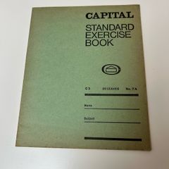 Vintage Irish Capital Standard Exercise Book Pristine