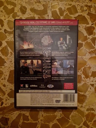 Soldier of Fortune Edition Gold PlayStation2 Ps2 Games Original