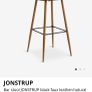 3 high stools. Image 2