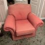Sofa and 2 armchairs and storage footstool Image 4