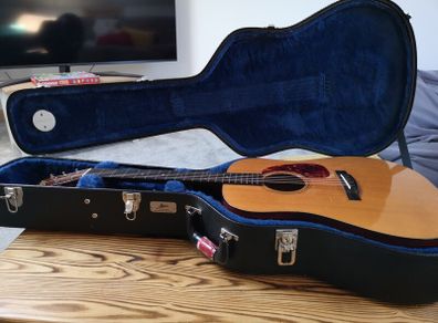 Atkin Essential D with LR Baggs pickup.