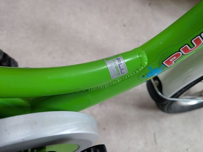 Puky 12 inch children bike green