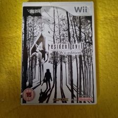 Resident Evil 4 Nintendo Wii Games Original