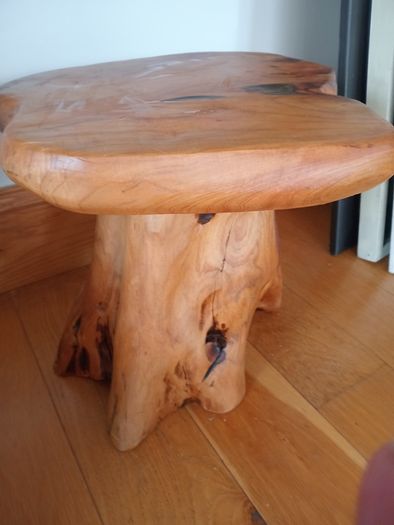 Vintage Sculptural Burruss Root Side Table