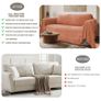 Brand New 1-Seater Sofa Cover Chenille Waterproof. Image 5
