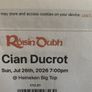 Cian Ducrot tickets x 4 Galway Image 2