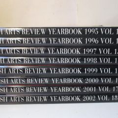 8 X Irish Arts Review Yearbooks, 1995 - 2002