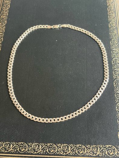 silver necklace