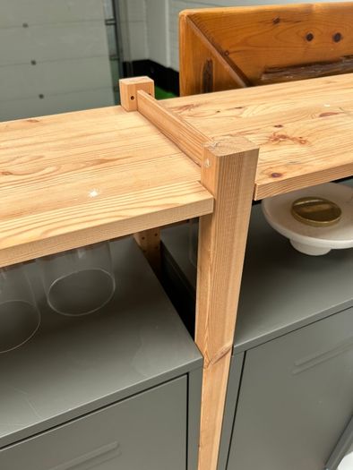Metal industrial style cabinets