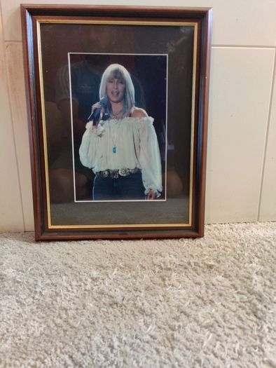 Framed Cher Print