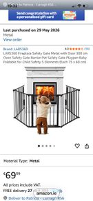 Fireplace Safety Gate NEVER USED
