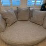 Beautiful grey sofa Image 7