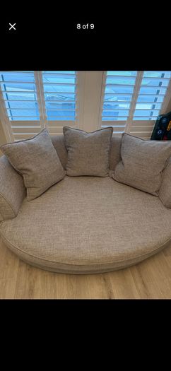 Beautiful grey sofa
