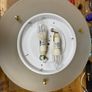 Vintage  Retro 'UFO' Ceiling light. LED compatible. Image 3