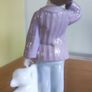 Lladro Figure BOY Holding HIS Teddy Nao No: 1139 Bedtime Excellent Condition Image 3
