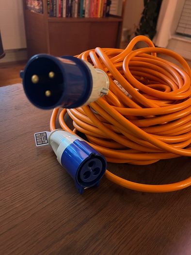 25m Mains Extension Lead