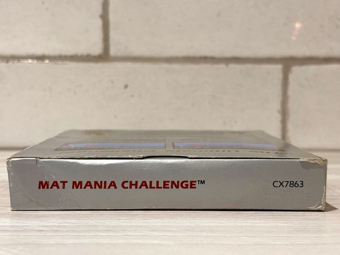 Mat Mania Challenge for Atari 7800 - Boxed