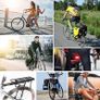 Bike Rear Rack, Bicycle Rear Back Seat Luggage Rack Holder Carrier for Panniers Bags, Luggage, Cargo, 50kg Load, Aluminum Alloy Adjustable with Reflector for Cycling Camping Touring Sport (FREE POSTAGE) Image 4