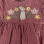 Brand new - 0-3 months M&S Peter Rabbit pink bunny girl dress with tights Image 3