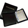 Zipper Faux Leather Case 360 Large Capacity Coin Collection Book Size Grid Mixed Coin Stamp Collection Book Badge Sticker High-end Protective Cover Hot Stamping Storage Book Image 6