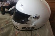 Race helmet for hans device size xl