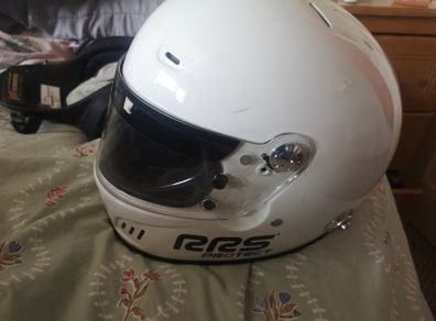 Race helmet for hans device size xl