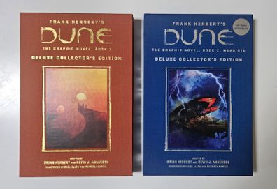 Dune The Graphic Novel Deluxe Collectors Edition Books 1 and 2 - Frank Herbert