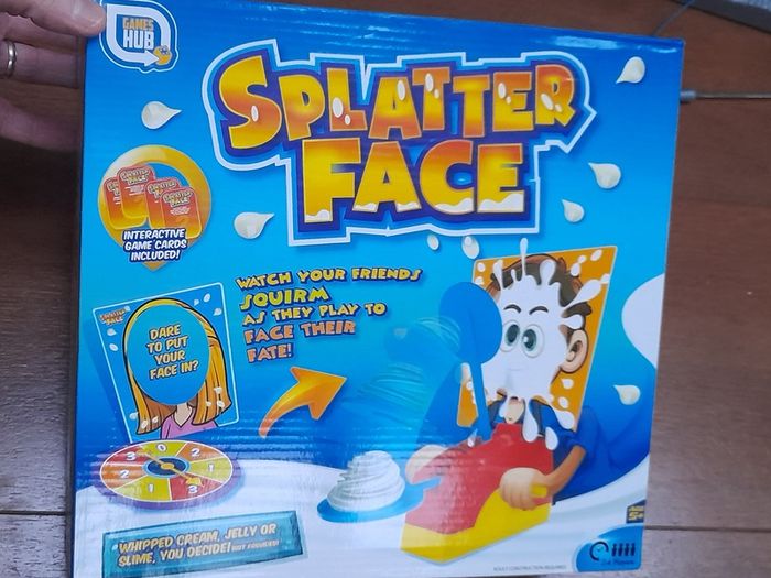 Splatter Face Game