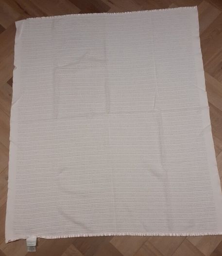 Cellular Baby blanket by The White Company Pink