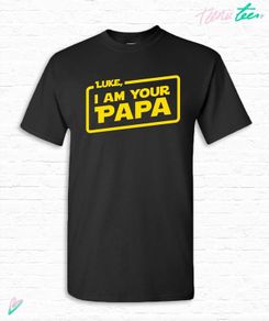 Personalized Name, I Am Your Grandfather T-shirt Tshirt Tee Shirt Fathers day gift Dad Grandpa Star Wars Parody present Papa Movie Custom