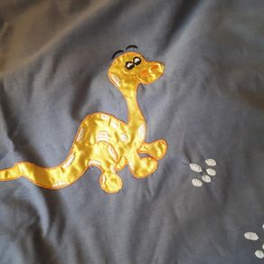 Double duvet cover Dinosaurs & matching fleece blanket