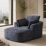 Softy Compressed Indoor Lounge Sofa Chair - Grey Image 8