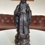 Rare Vintage Resin Asian Japanese Statue Fukurokuju Lucky God Image 8