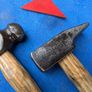 2 Light Metalwork Hammers Image 3
